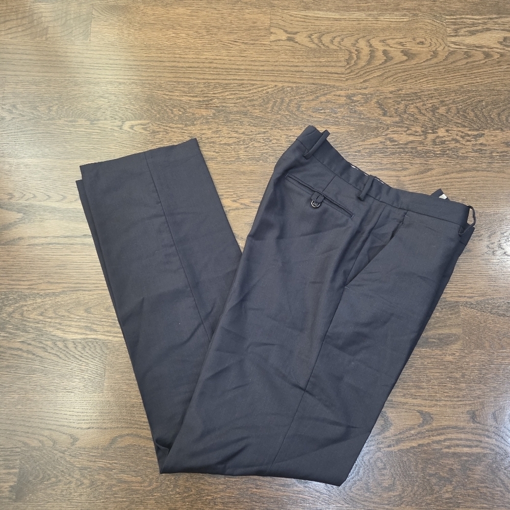 Etro Men's Dark Blue Dress Pants Size 50EU/ 34 US (34 in.inseam,35 in .waist)